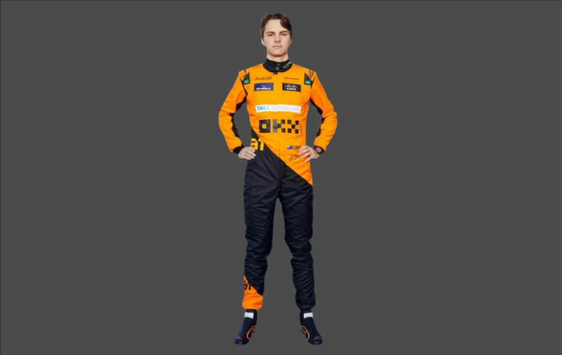 Custom Go-Kart Racing Suit: CIK/FIA Level 2, Add Logos, Free Gloves & Balaclava