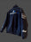 Vintage 80s Racing Jacket: Embroidered Leather F1 Bomber