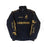 Vintage 80s Racing Jacket: Embroidered Leather F1 Bomber