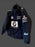 Vintage 80s Racing Jacket: Embroidered Leather F1 Bomber