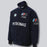 Vintage 80s Racing Jacket: Embroidered Leather F1 Bomber