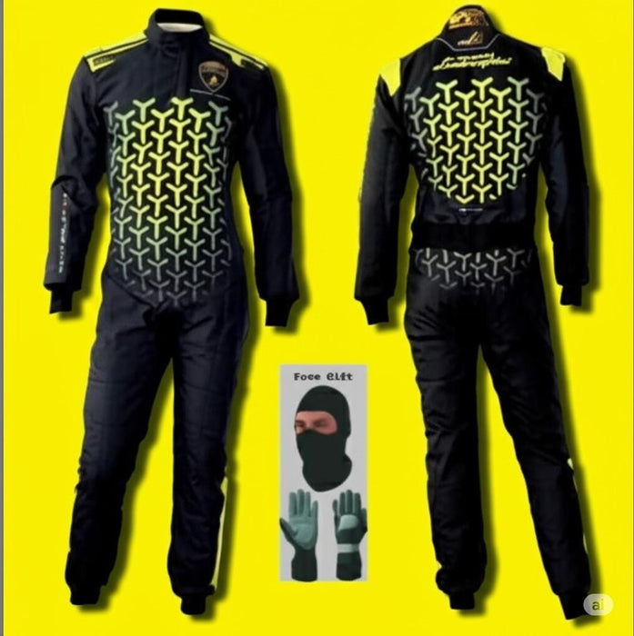 Handmade Go-Kart Racing Suit: CIK/FIA Level 2, Customizable
