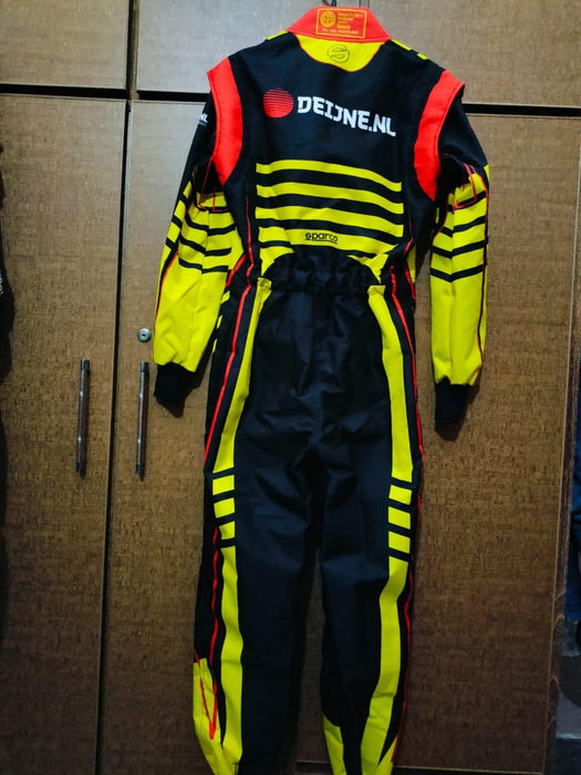 Handmade Custom Go-Kart Racing Suit: CIK/FIA Level 2, Personalized Design