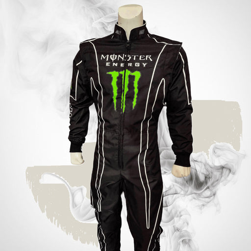 Custom Go-Kart Racing Suit: CIK/FIA Level II, Add Logos, Free Gloves & Balaclava