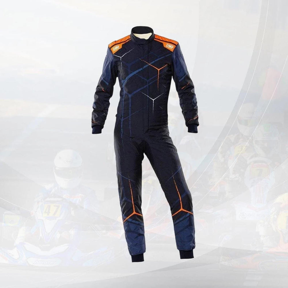 Custom Go-Kart Racing Suit: CIK/FIA Level 2, Personalized Design, Free Gloves & Balaclava