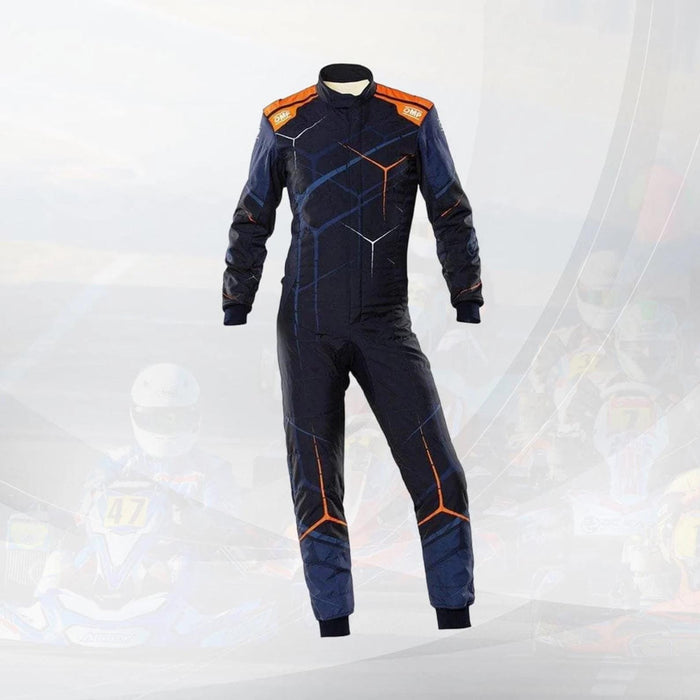 Custom Go-Kart Racing Suit: CIK/FIA Level 2, Personalized Design, Free Gloves & Balaclava