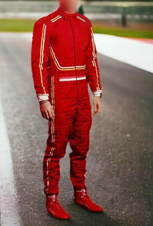 Custom Go-Kart Racing Suit: CIK/FIA Level 2, Personalized Design, Free Gloves & Balaclava