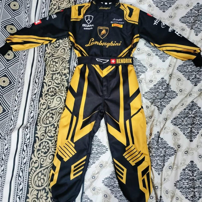 Handmade Custom Go-Kart Racing Suit: CIK/FIA Level 2, Personalized Design
