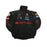 Vintage 80s Racing Jacket: Embroidered Leather F1 Bomber