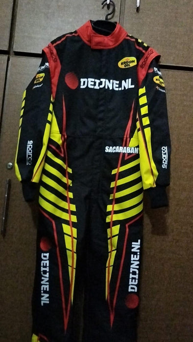 Handmade Custom Go-Kart Racing Suit: CIK/FIA Level 2, Personalized Design