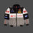Vintage 80s Racing Jacket: Embroidered Leather F1 Bomber