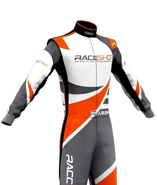Custom Go-Kart Racing Suit: CIK/FIA Level 2, Personalized Design