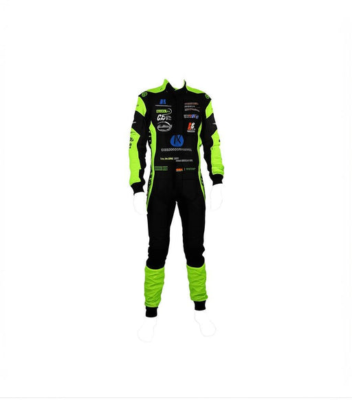 Custom Go-Kart Racing Suit: CIK/FIA Level 2, Personalized Design