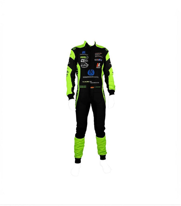 Custom Go-Kart Racing Suit: CIK/FIA Level 2, Personalized Design