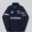 Vintage 80s Racing Jacket: Embroidered Leather F1 Bomber