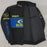 Vintage 80s Racing Jacket: Embroidered Leather F1 Bomber